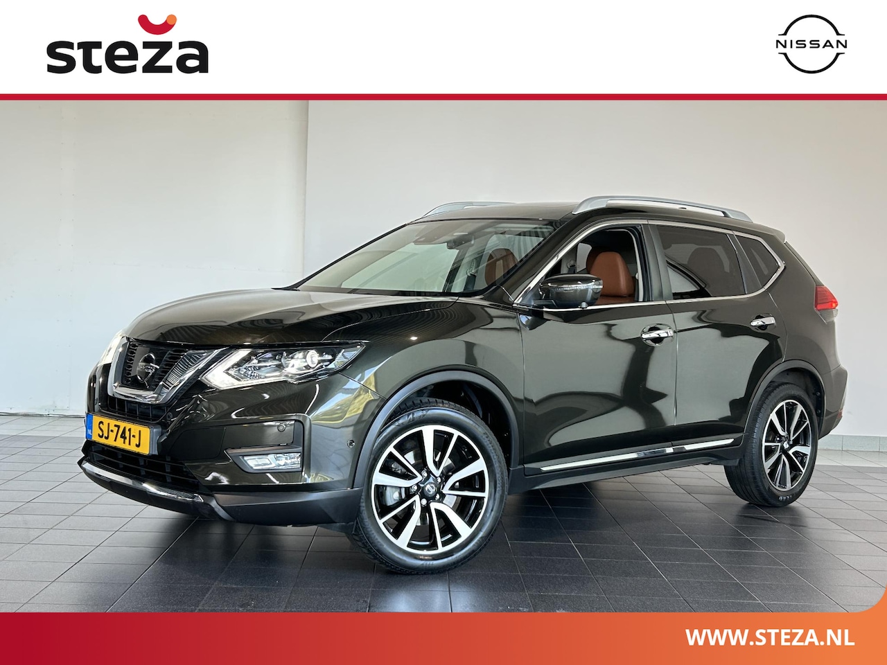 Nissan X-Trail - 2.0 dCi Tekna | AUTOMAAT | Cognac Leder | Trekhaak | - AutoWereld.nl