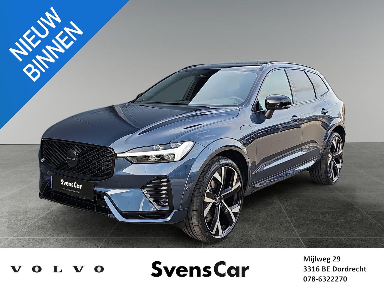 Volvo XC60 - 2.0 T6 Plug-in hybrid AWD Plus Black Edition | Luchtvering | 22-inch wielen | Panorama dak - AutoWereld.nl
