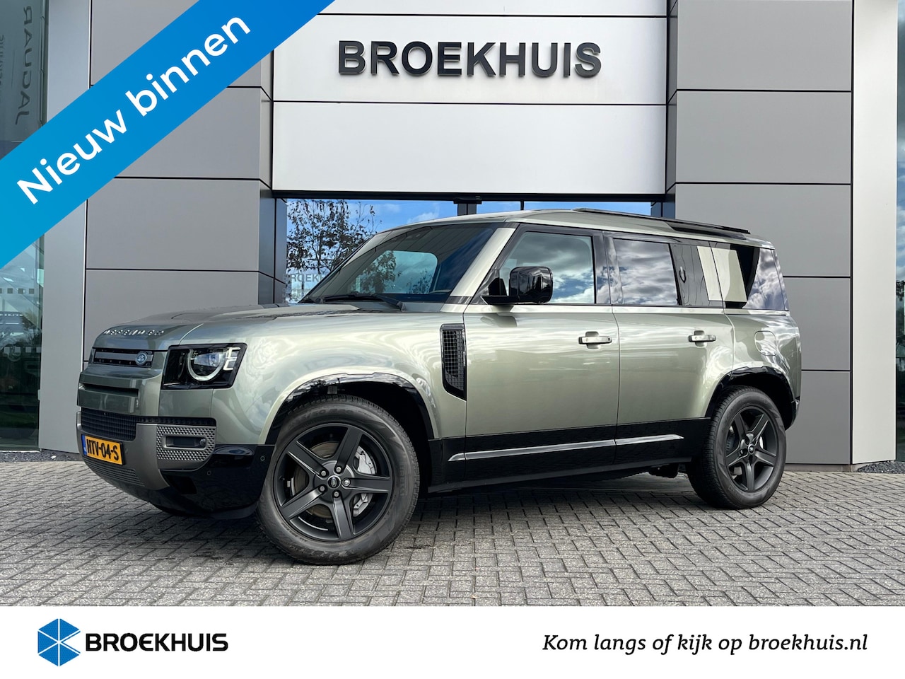 Land Rover Defender 110 - P300e 110 X-Dynamic HSE | El.Trekhaak | Pano | Cold Climate | Meridian Surround | ClearSig - AutoWereld.nl