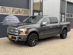 Ford F150 - USA 3.5 V6 Ecoboost SuperCab Platinum Pano, Cruise Control, Apple Carplay, Massagestoelen,