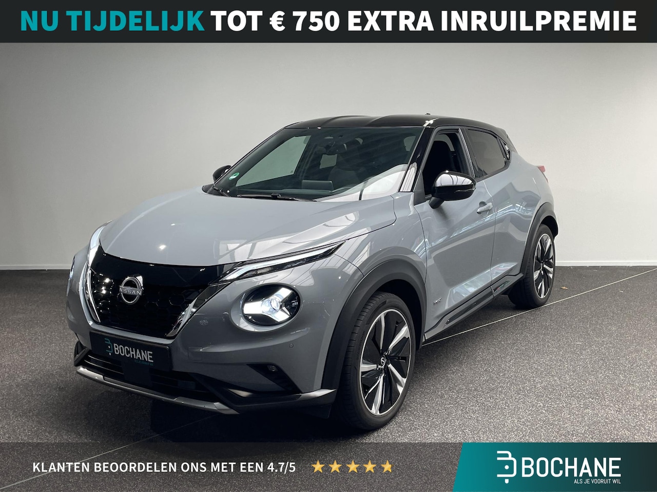 Nissan Juke - 1.6 Hybrid N-Design Climate Controle | Navigatie | Camera | Automaat - AutoWereld.nl