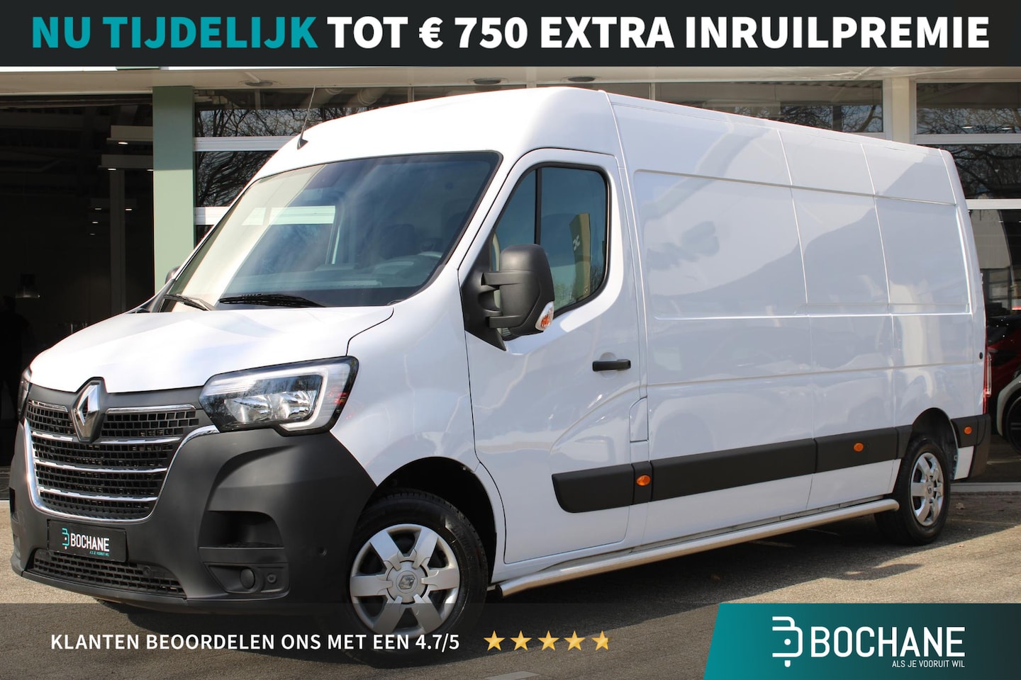 Renault Master - T35 2.3 dCi 135 L3H2 Work Edition Airconditioning | Trekhaak | Achterruitrij camera - AutoWereld.nl