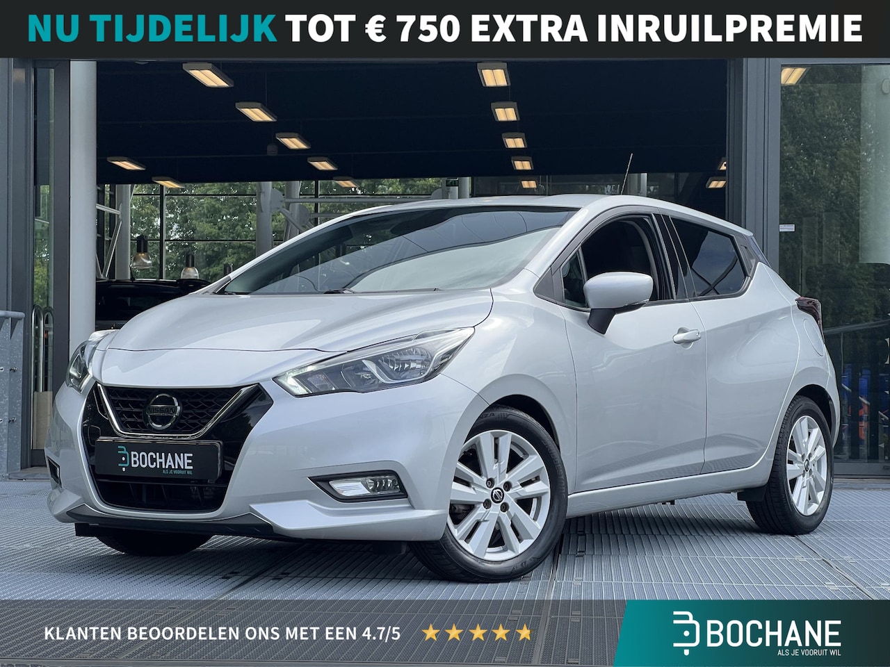 Nissan Micra - 1.0 IG-T N-Connecta Automaat - AutoWereld.nl