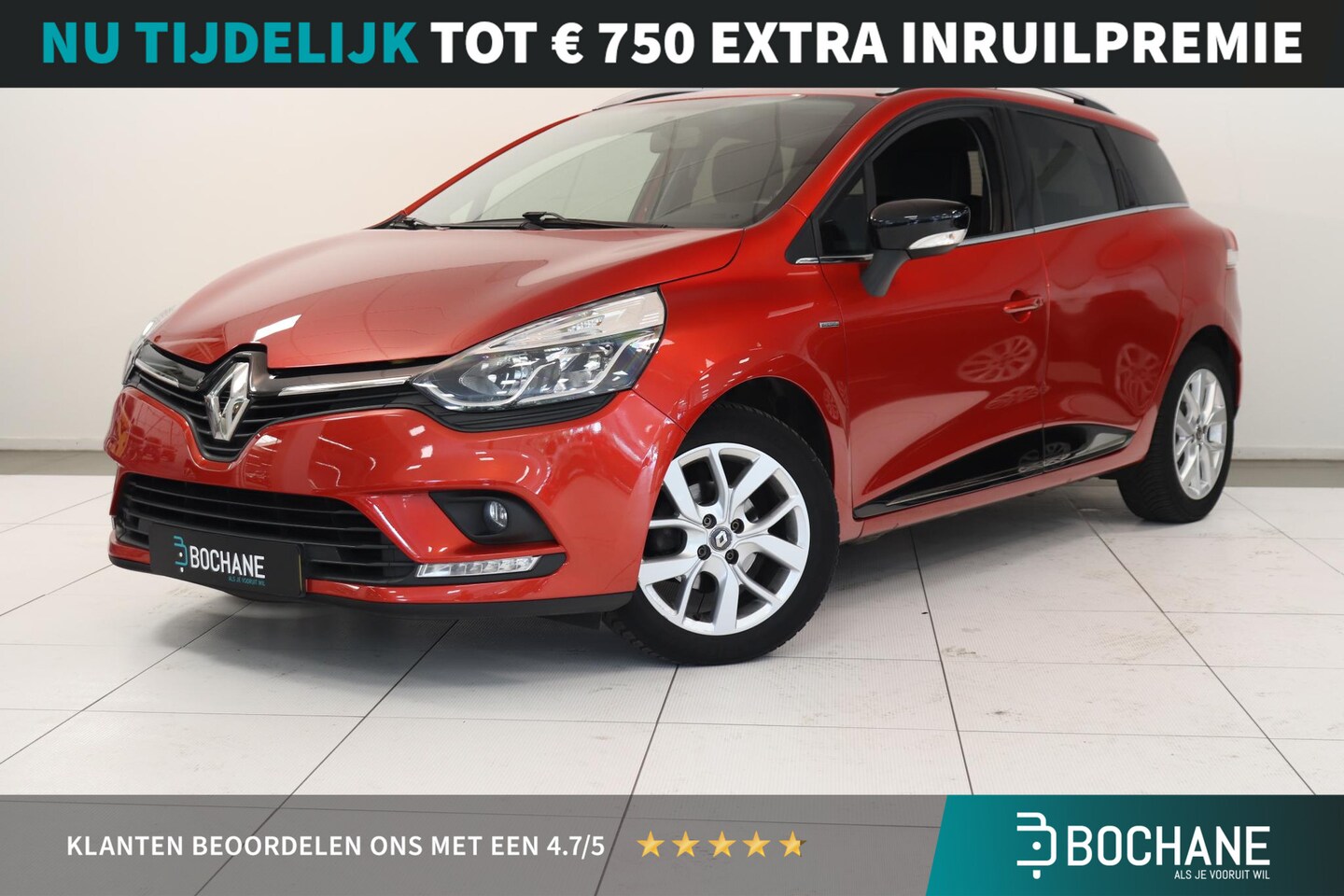 Renault Clio Estate - 0.9 TCe Limited | Airco | Parkeersensor | Navigatie | Bluetooth | All season banden | Crui - AutoWereld.nl