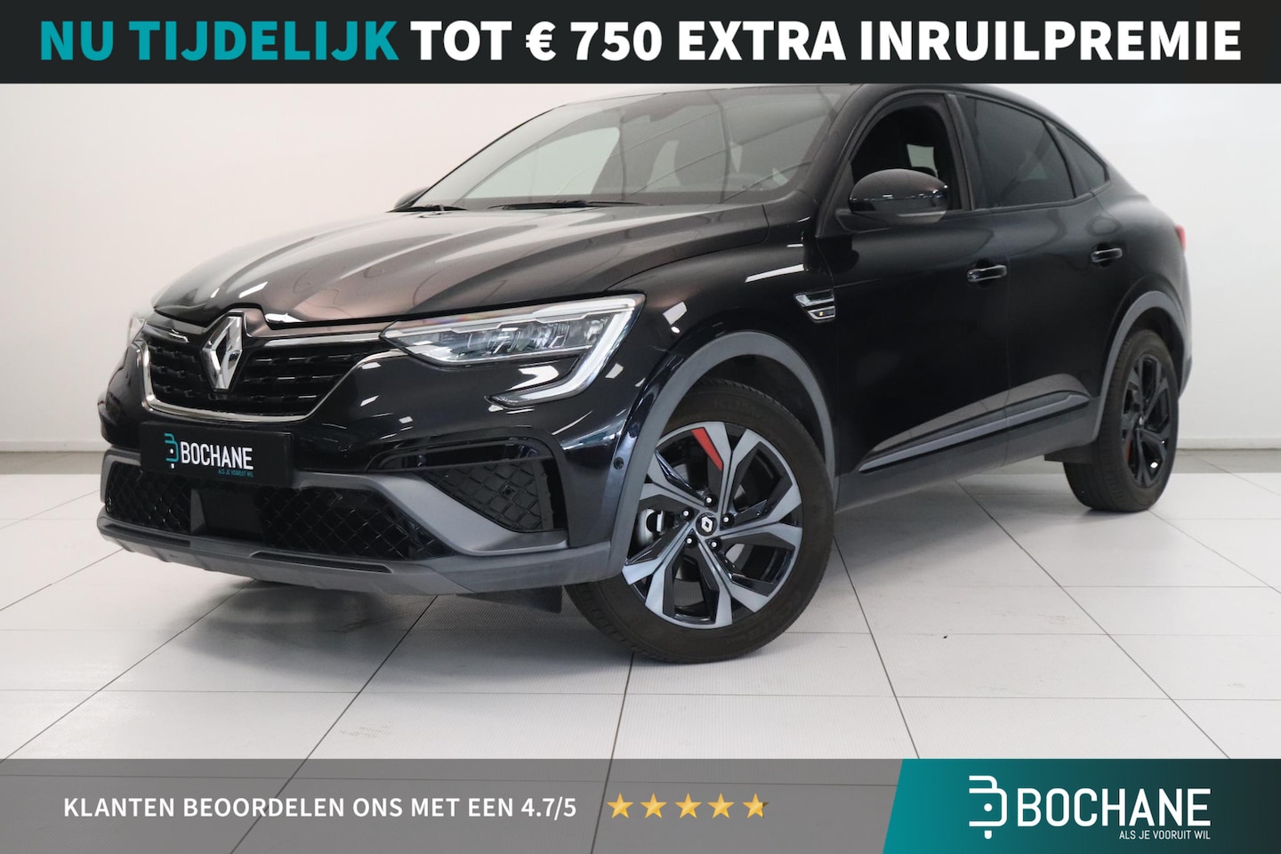 Renault Arkana - 1.6 E-Tech Hybrid R.S. Line | Camera | Leder | Stuur & Stoelverwarming | LED | Navigatie | - AutoWereld.nl