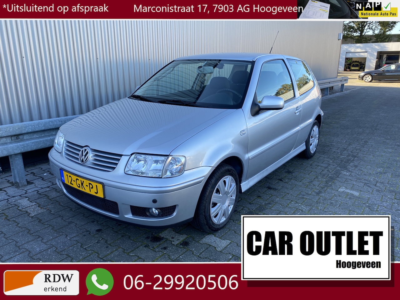 Volkswagen Polo - 1.4-16V Comfortline 105Dkm.NAP, Mindervalide Aangepast, AUTOMAAT, Push-Pull (handbed. rem/ - AutoWereld.nl