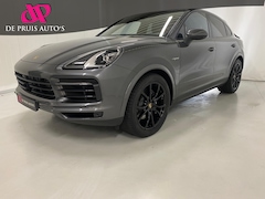 Porsche Cayenne Coupé - 3.0 E-Hybrid Platinum Edition 21inc 360°cam ACC Bose Luchtvering LED Sportchrono Panodak L