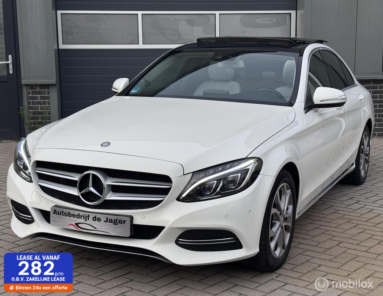 Mercedes-Benz C-klasse - 350 e Lease Edition/ DEALER ONDERH./ PANO - AutoWereld.nl