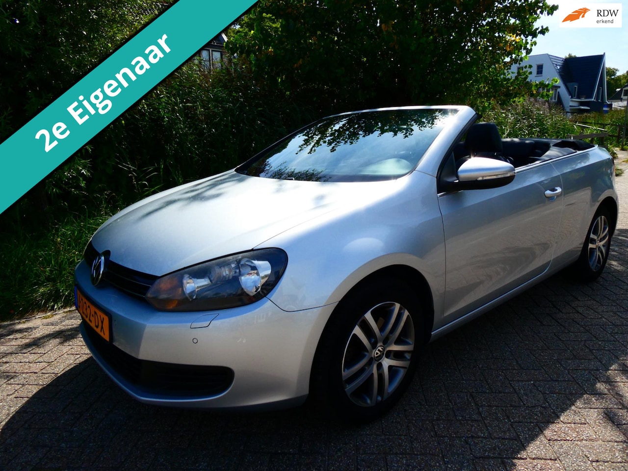 Volkswagen Golf Cabriolet - 1.2 TSI 102pk Clima Cruise Trekhaak PDC 2e eig. - AutoWereld.nl
