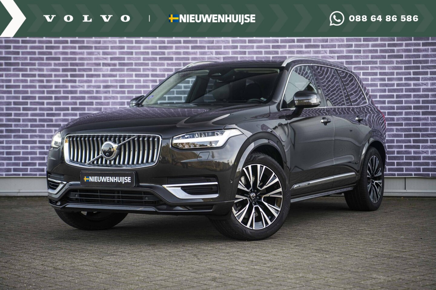 Volvo XC90 - 2.0 T8 Recharge AWD Ultimate Bright | Long Range | 7 Zits | Luchtvering | Panoramadak | Ad - AutoWereld.nl