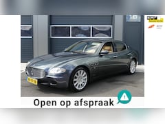 Maserati Quattroporte - 4.2 V8 401PK Duo Select YOUNGTIMER Navi Schuifdak Leder Bose Xenon Lage km stand 2 Sleutel