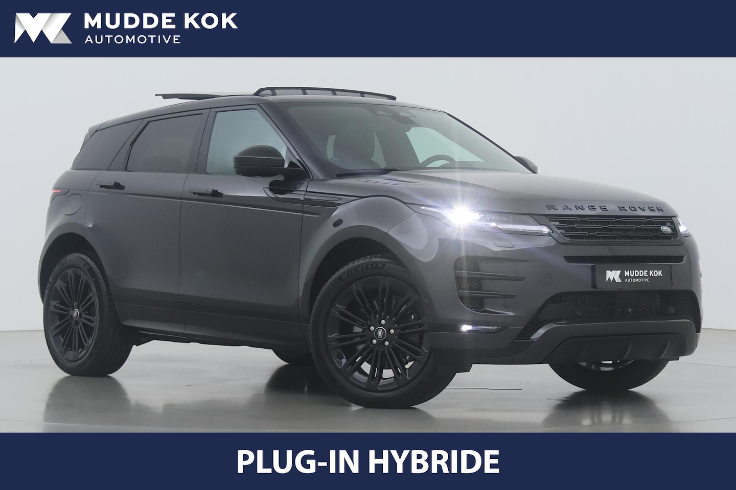 Land Rover Range Rover Evoque - P270e PHEV Dynamic SE | Black Pack | Schuif/kanteldak | 360° Camera | ACC | Stoel+Stuurver - AutoWereld.nl