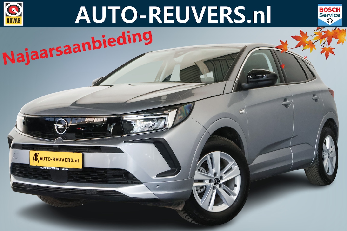 Opel Grandland - 1.2 Turbo NJOY Edition / LED / ACC / CarPlay / Cam / Clima - AutoWereld.nl