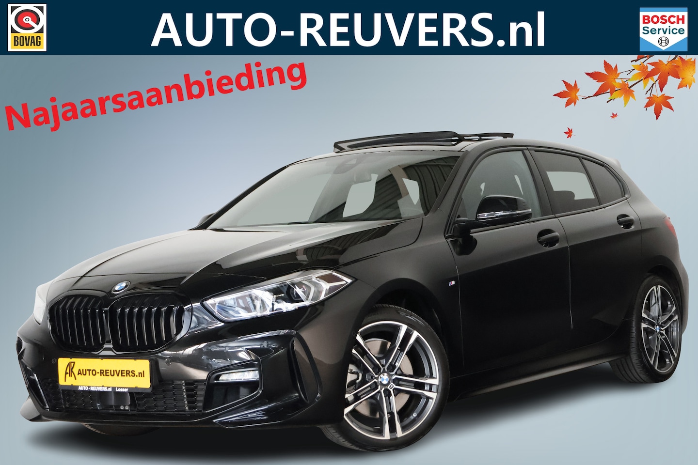 BMW 1-serie - 120i M-Sport / Opendak / Kuipstoel / LED / Cam / CarPlay - AutoWereld.nl