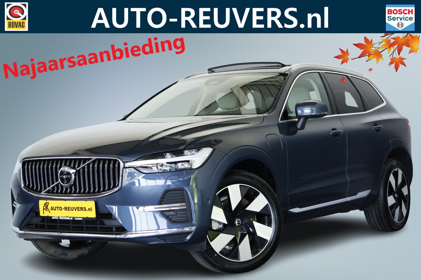 Volvo XC60 - 2.0 T8 Plug-in hybrid AWD Plus Bright / Opendak / H&K / HUD / Pilot assist / Cam - AutoWereld.nl