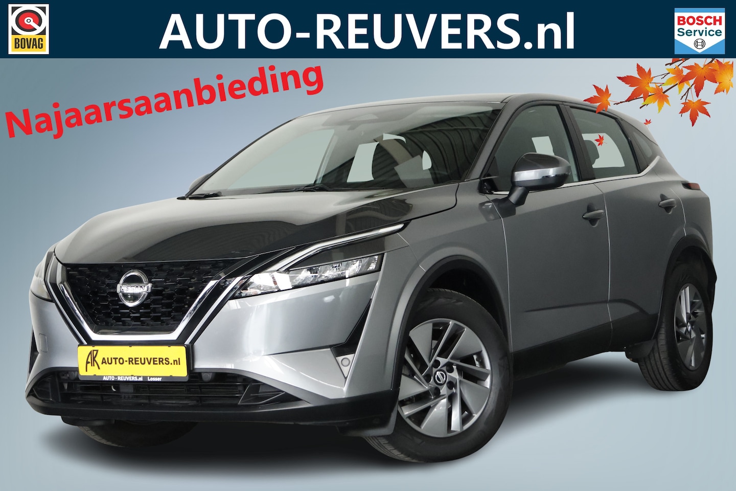 Nissan Qashqai - 1.3 MHEV Xtronic Acenta / LED / ACC / Navi / CarPlay / Cam - AutoWereld.nl
