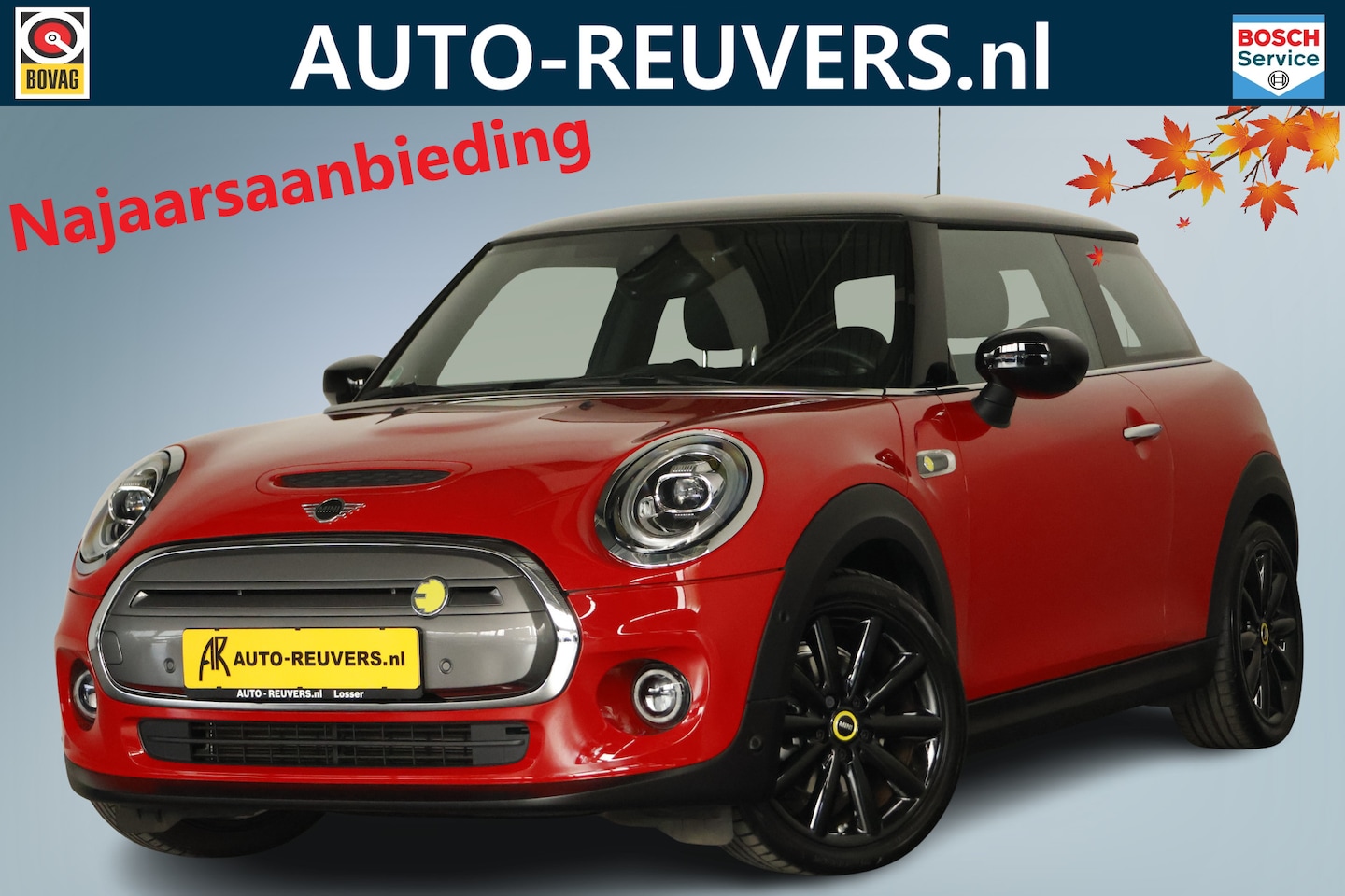 MINI Mini-Electric - MINI Electric 33 kWh / LED / HUD / CarPlay / Harmankardon / Cam - AutoWereld.nl