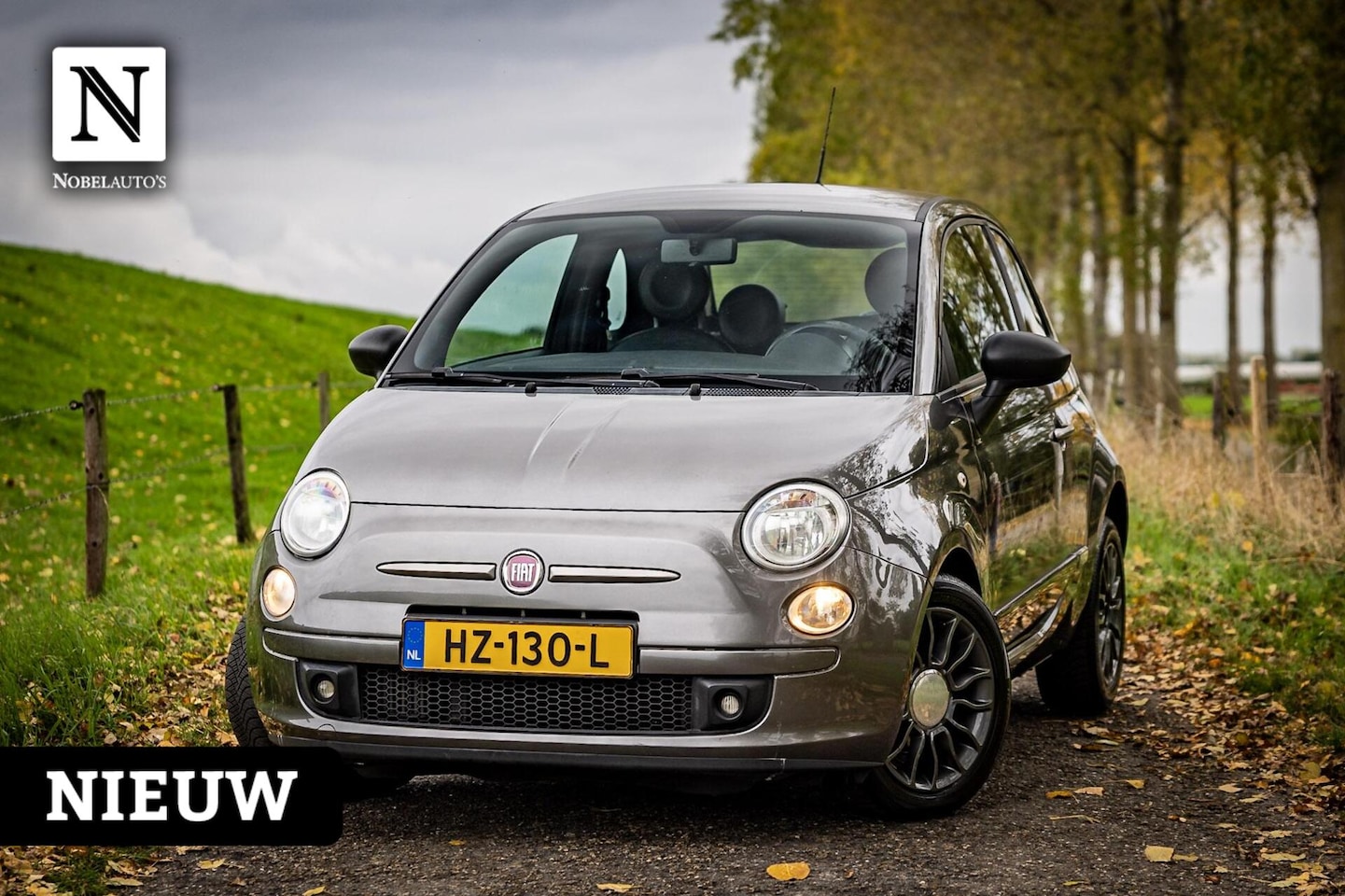 Fiat 500 - 0.9 TwinAir Lounge| Half leer | Lichtmetalen velgen - AutoWereld.nl