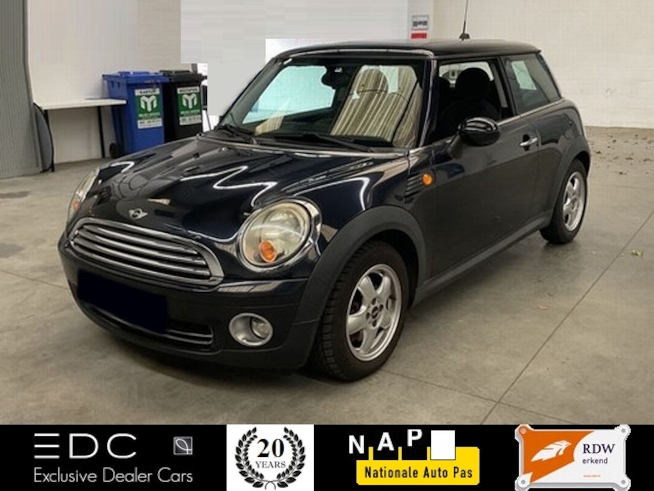 MINI Cooper - Mini 1.6 Panoramadak | Zwart | Clima | Cruise | Navigatie | Dealer Onderhouden Etc. - AutoWereld.nl