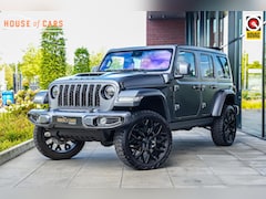 Jeep Wrangler Unlimited - BRUTE Richmond BRUTE Richmond 4x e 380 Sahara |sky view|elek. treeplanken|vintage leather|