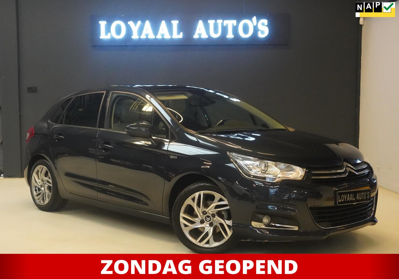Citroën C4 - 1.6 VTi Exclusive | NAVI | XENON | CRUISE | PANODAK | PDC | NAP | APK. - AutoWereld.nl