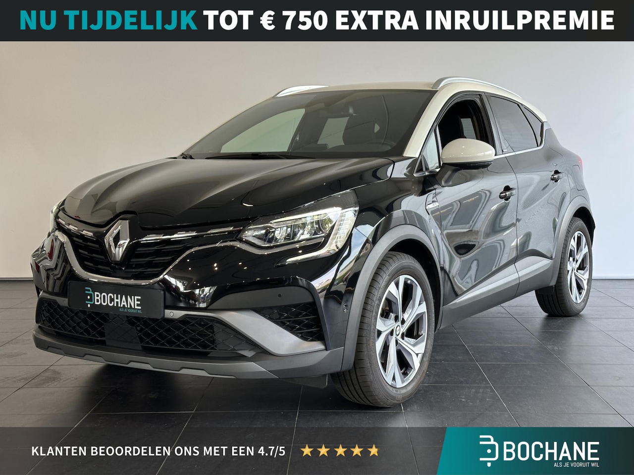 Renault Captur - 1.6 E-Tech Plug-in Hybrid 160 R.S. Line | 360° CAMERA | STOEL-/STUURVERWARMING | ADAPTIVE - AutoWereld.nl