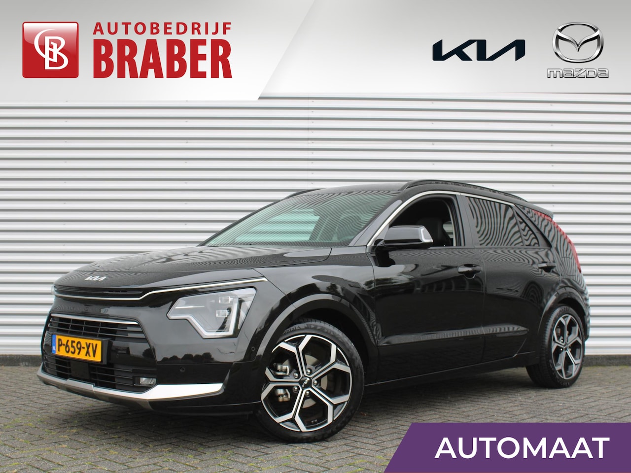 Kia Niro - 1.6 GDi Hybrid ExecutiveLine | Trekhaak | Leder | Stoelventilatie | Camera | 18 inch | Sch - AutoWereld.nl