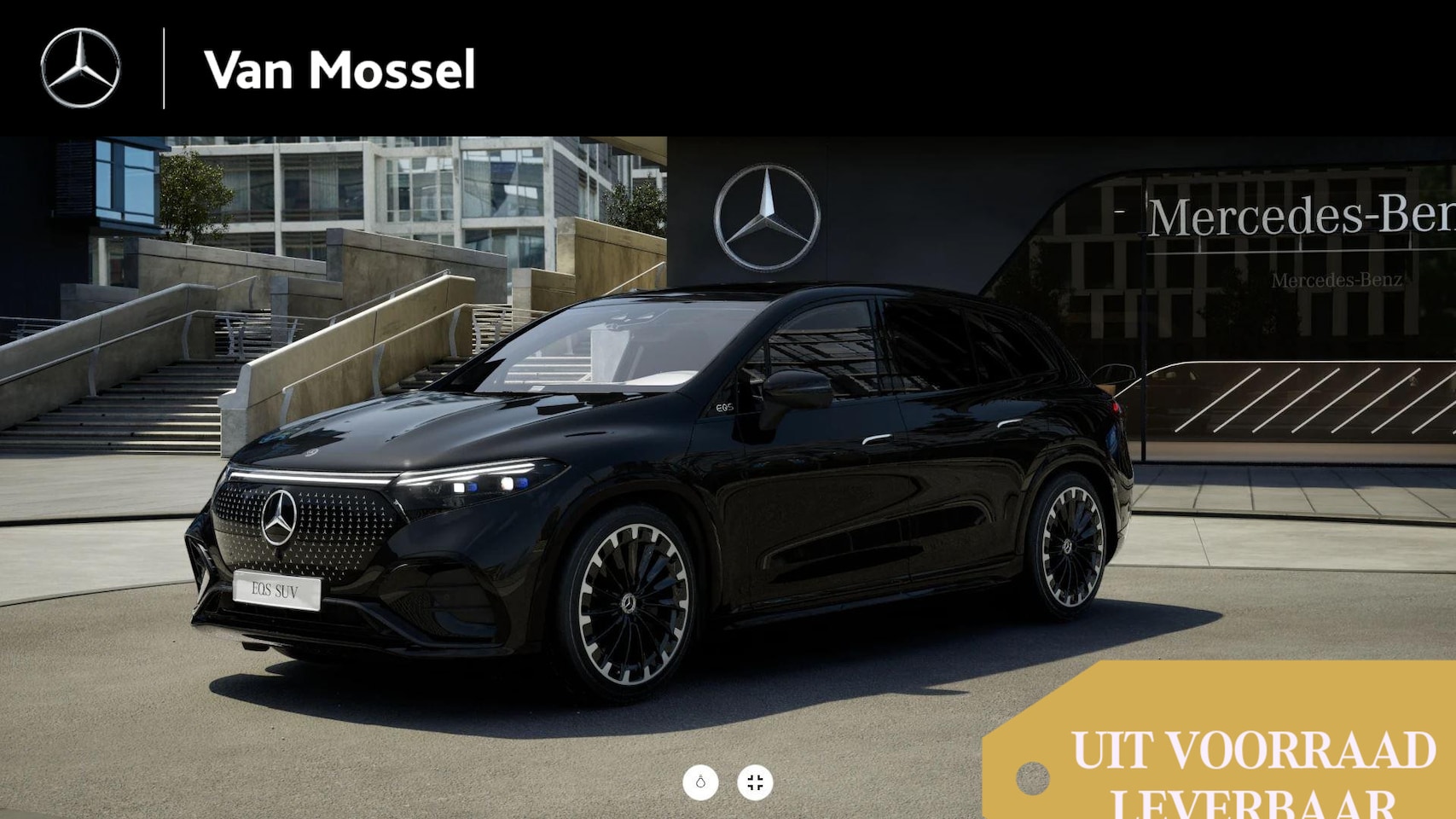 Mercedes-Benz EQS SUV - 450 4MATIC AMG Line 118 kWh Premium Plus pakket / HYPERSCREEN / Nightpakket / Trekhaak - AutoWereld.nl