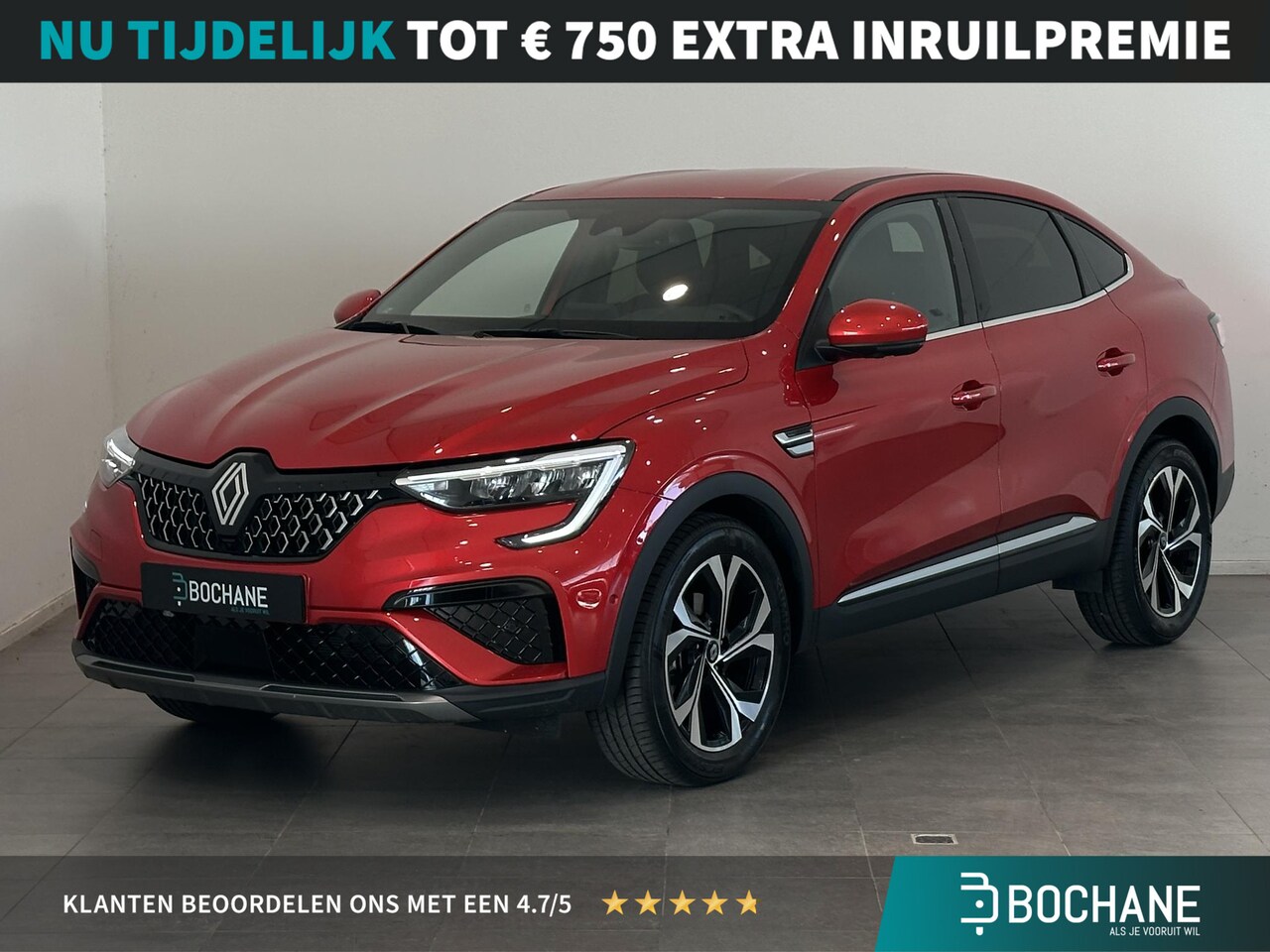 Renault Arkana - 1.6 E-Tech Full Hybrid 145 Techno | 360° camera | Easy park Assist Automatisch Inparkeersy - AutoWereld.nl