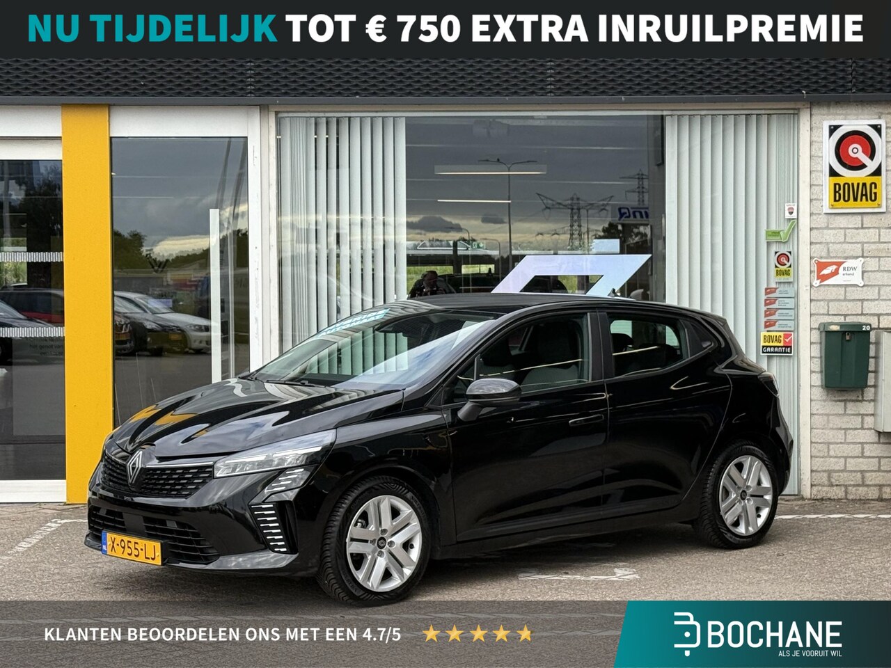 Renault Clio - 1.6 E-Tech Full Hybrid 145 evolution | Navigatie | LED | DAB | Apple Carplay | Android Aut - AutoWereld.nl