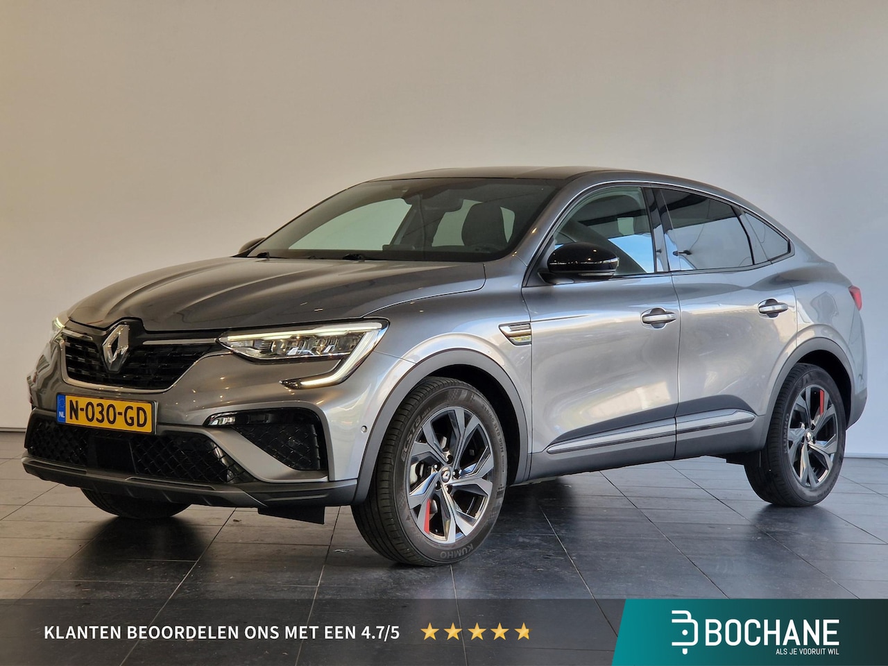 Renault Arkana - 1.6 E-Tech Hybrid 145 R.S. Line | NAVIGATIE | ACHTERUITRIJCAMERA | ADAPTIVE CRUISE CONTROL - AutoWereld.nl