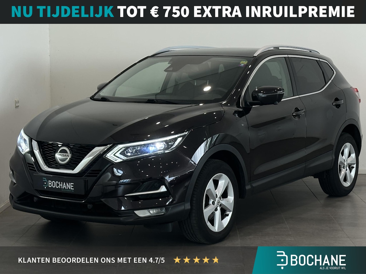Nissan Qashqai - 1.3 DIG-T 140 Business Edition | Navigatie | Panoramadak | Climate Control | Cruise Contro - AutoWereld.nl