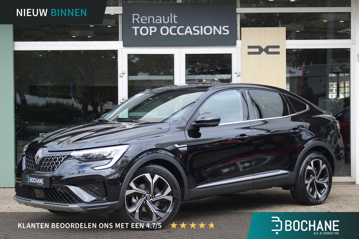 Renault Arkana - 1.6 E-Tech full hybrid 145 techno | 360 Camera | Navigatie  | Automaat | Dodehoekdetectie - AutoWereld.nl