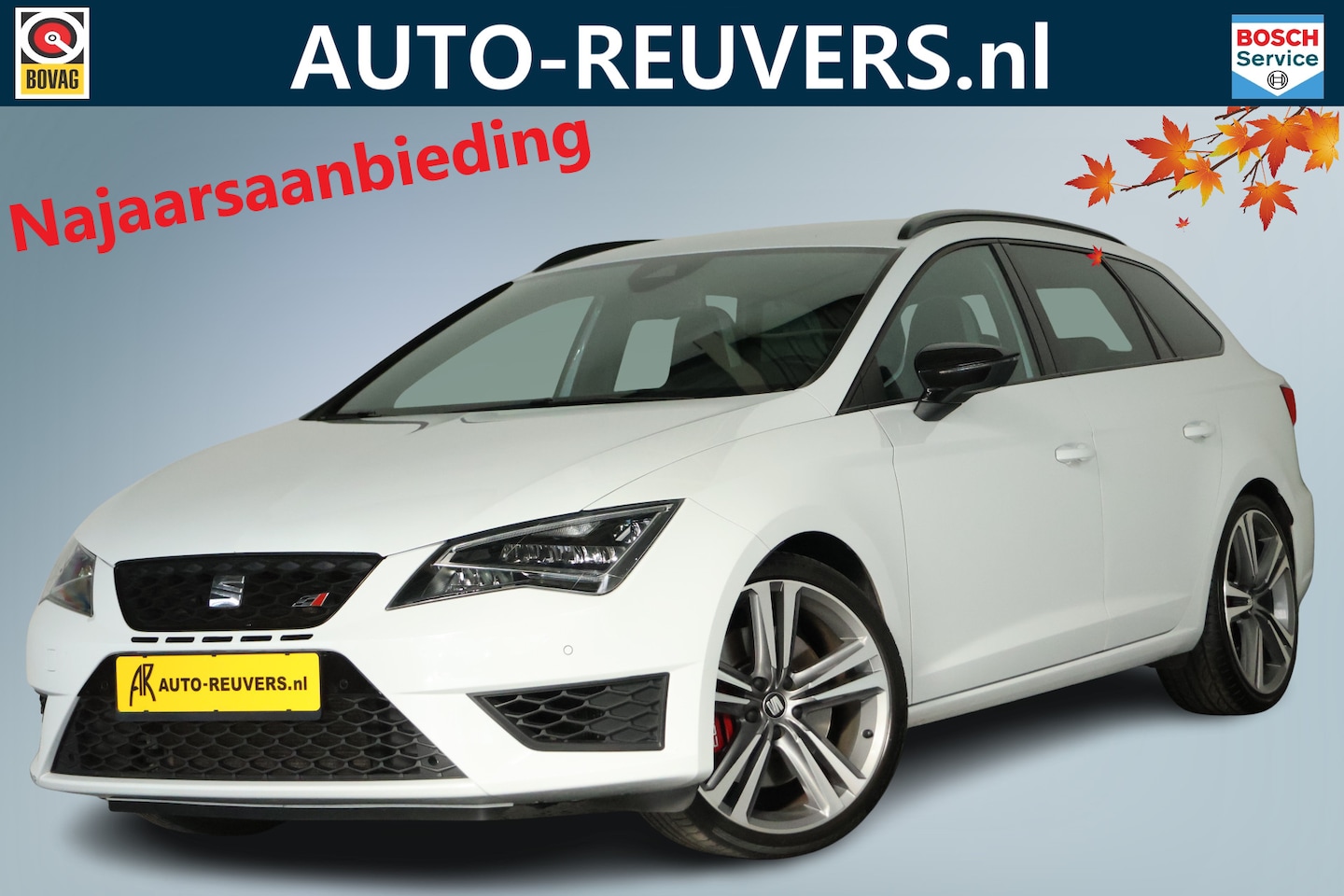 SEAT Leon ST - 2.0 TSI Cupra 280 / LED / Kuipstoel / CarPlay / DAB+ / Seat Sound - AutoWereld.nl