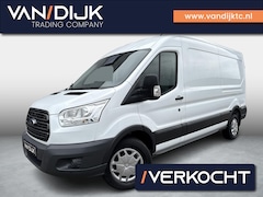 Ford Transit - 350 2.0 TDCI L3H2 Trend ✓RWD ✓Navigatie ✓Camera ✓Cruise ✓2800KG Trekg. ✓Airco ✓Parkeersens
