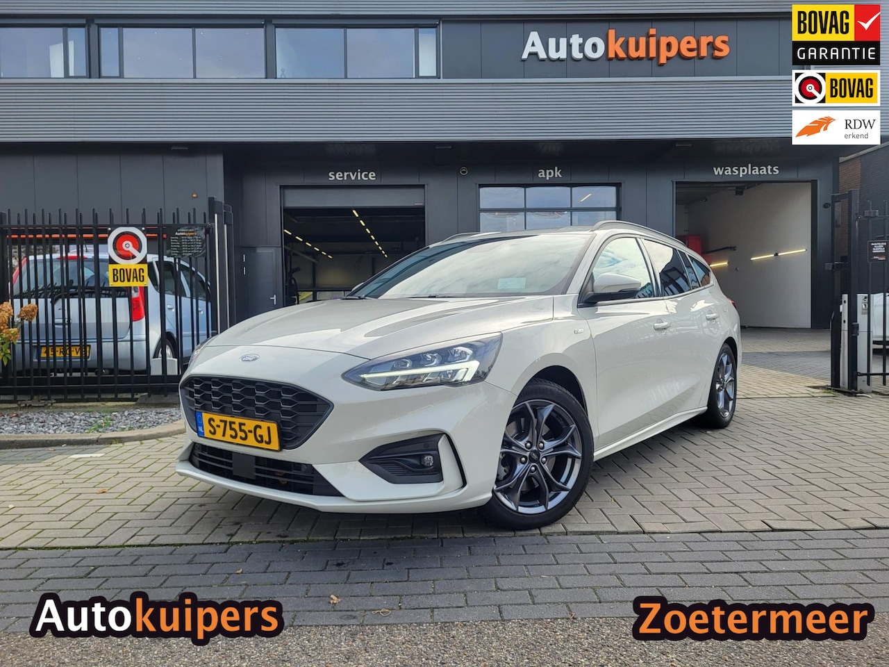 Ford Focus Wagon - 1.0 EcoBoost ST Line Business | Met o.a. head-up display, climate, cruise, stoel- en stuur - AutoWereld.nl