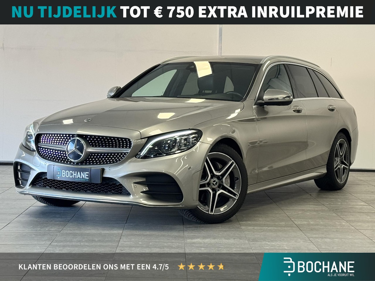 Mercedes-Benz C-klasse Estate - 180 AMG Line | 360º Camera | Sfeerverlichting | Matrix LED | - AutoWereld.nl