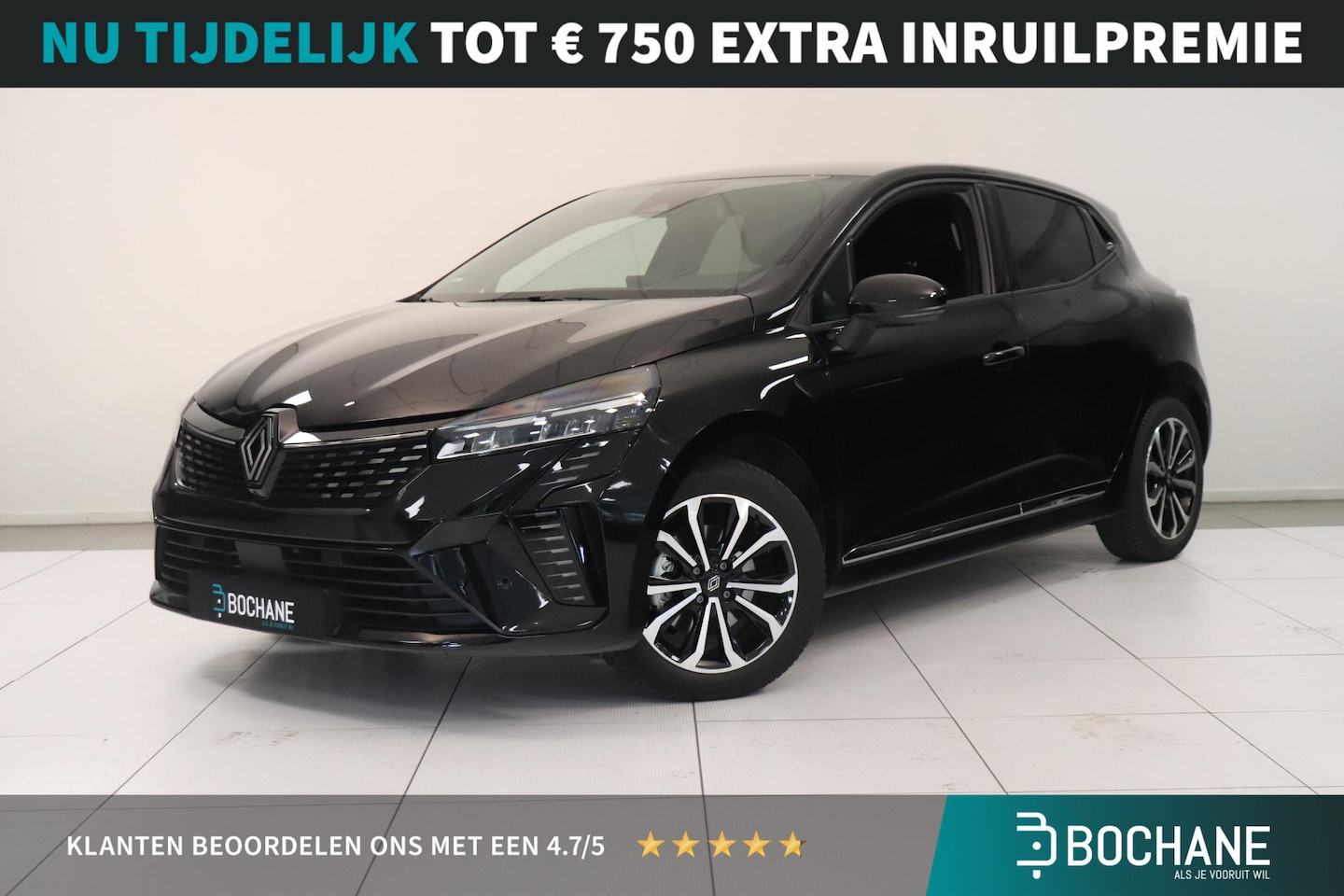 Renault Clio - 1.6 E-Tech Full Hybrid 145 techno | Rondom zicht Camera | Navigatie 9,3" | All season band - AutoWereld.nl