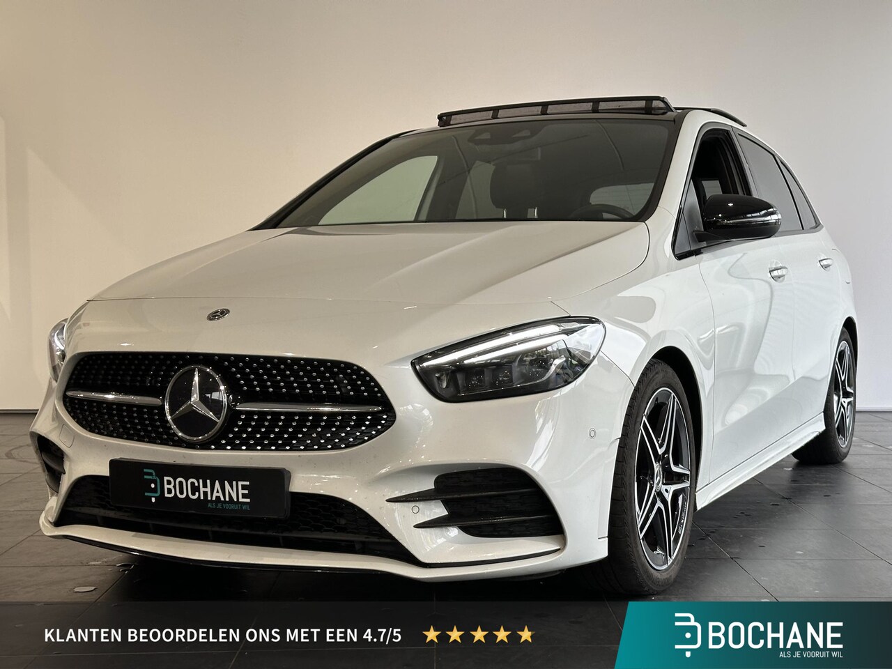 Mercedes-Benz B-klasse - 180 Business Solution AMG | NAVIGATIE | PANORAMADAK | PARKEERSENSOREN RONDOM | ACHTERUITRI - AutoWereld.nl