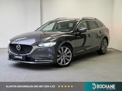 Mazda 6 Sportbreak - 2.0 SkyActiv-G 165 Luxury | TREKHAAK | CARPLAY | LEDER | HEAD-UP | STOELKOELING |