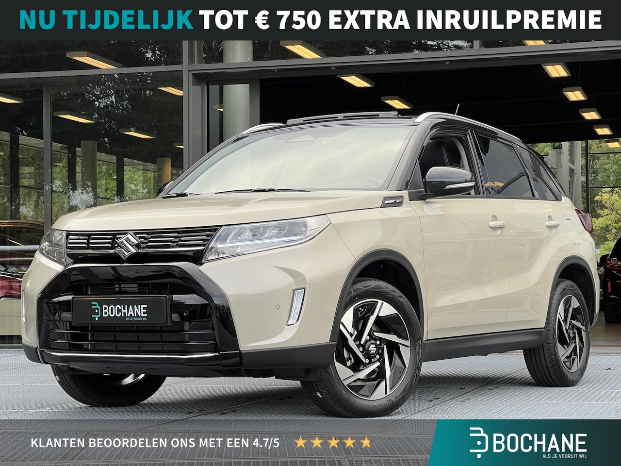 Suzuki Vitara - 1.5 Hybrid Style | Panoramadak | Half leder | Navigatie | - AutoWereld.nl