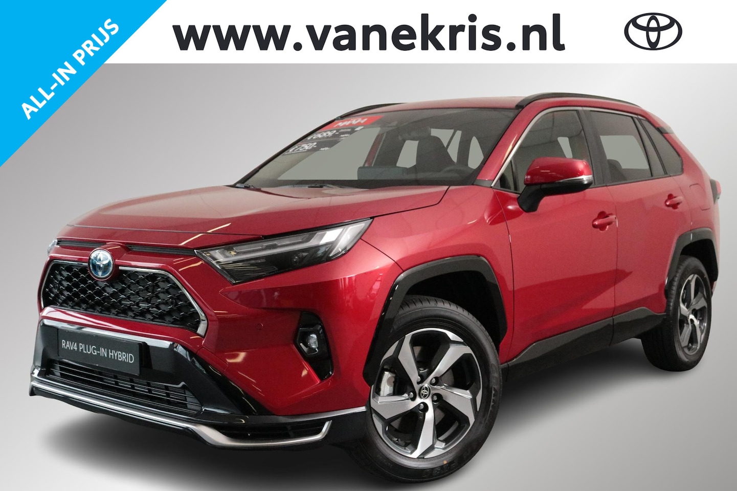 Toyota RAV4 - 2.5 Plug-in Hybrid AWD Dynamic, , NIEUW, SNEL LEVERBAAR, 750 EURO INRUILVOORDEEL!! - AutoWereld.nl