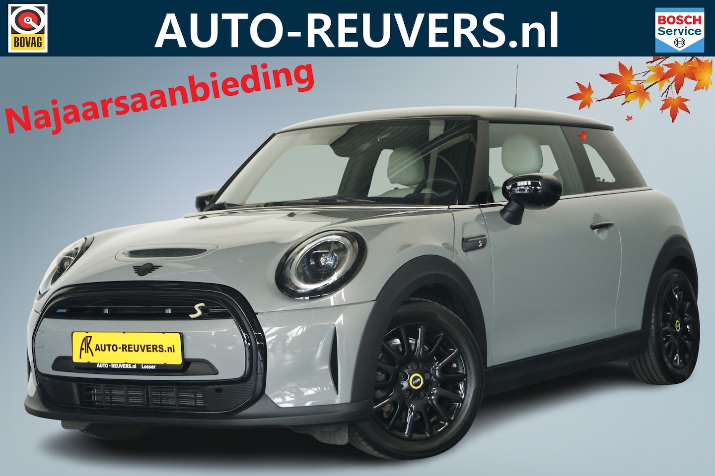 MINI Mini-Electric - MINI Electric Collection 33 kWh / Licht Leder / Navi / CarPlay / LED - AutoWereld.nl