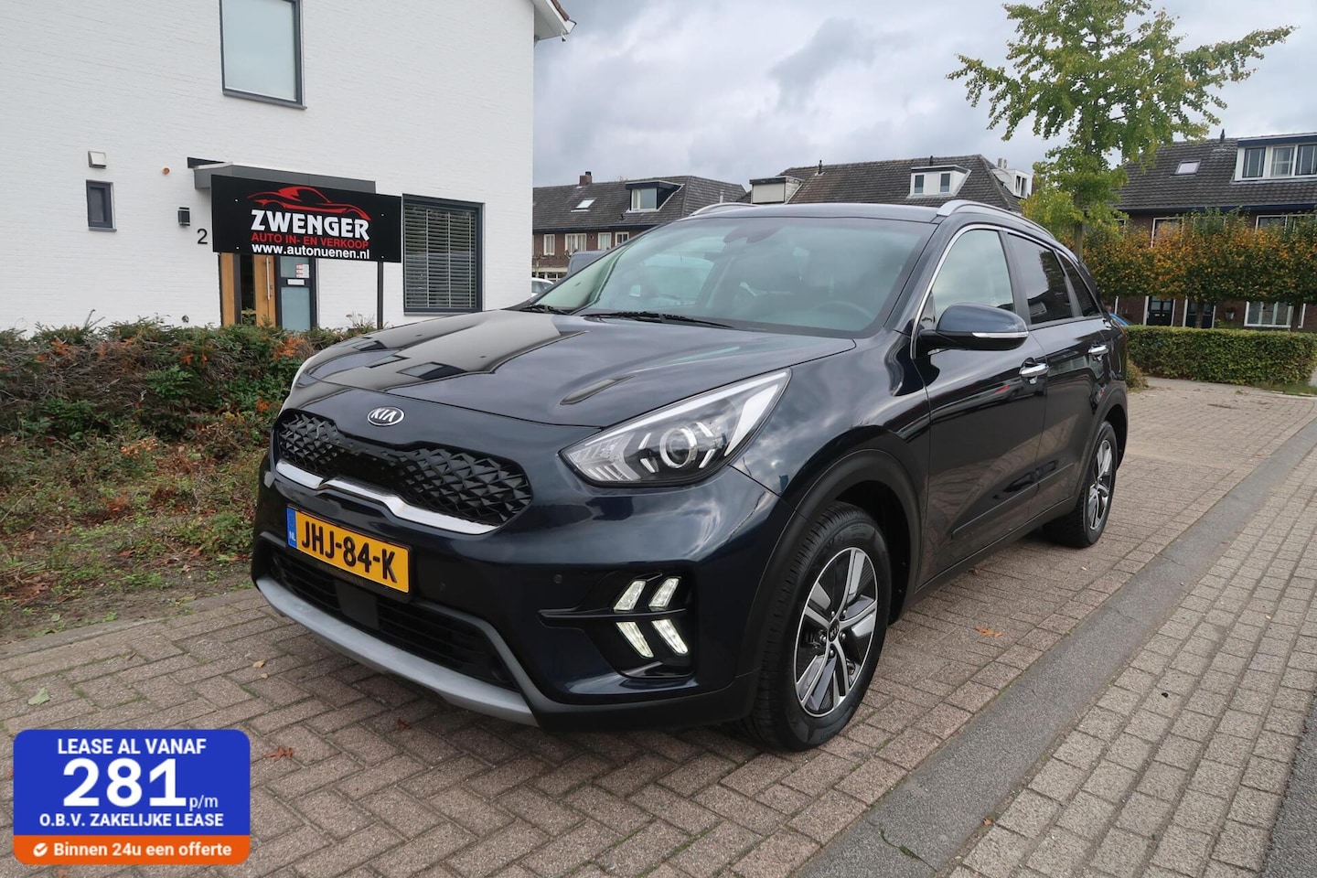 Kia Niro - 1.6 GDi Hybrid TREKHAAK|CAMERA|NAVIGATIE|KEYLESS|CARPLAY|ADAPTIVE CRUISECONTROL - AutoWereld.nl