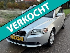 Volvo S40 - 2.0 Edition I ECC Audio-CD/Navigatie LMV 16" Xenon PDC Leder/Stof ESP TCS Cruisecontrol Tr