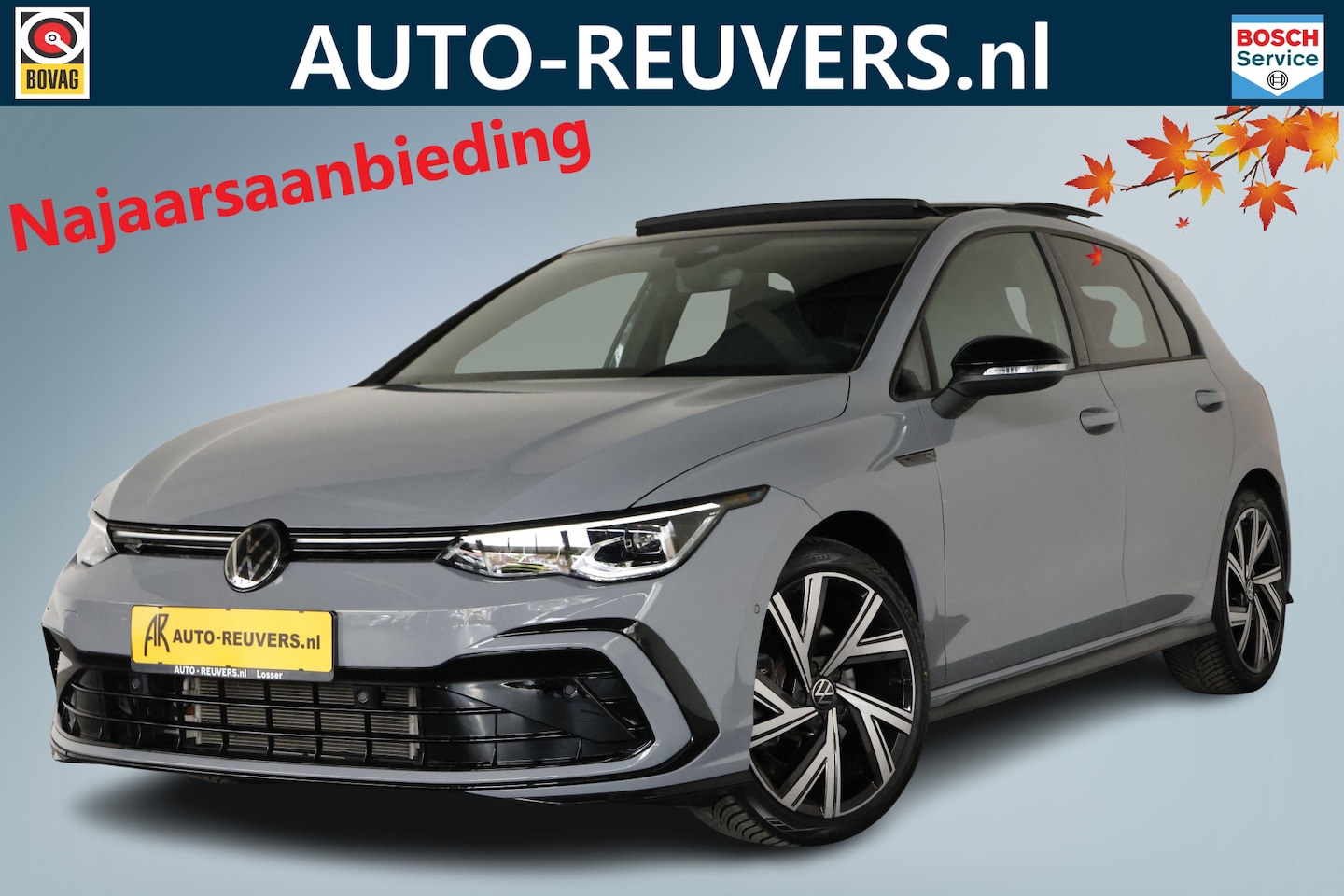 Volkswagen Golf - 2.0 TSI 190 pK R-Line / Opendak / IQ-LED / Travelassist / CarPlay - AutoWereld.nl