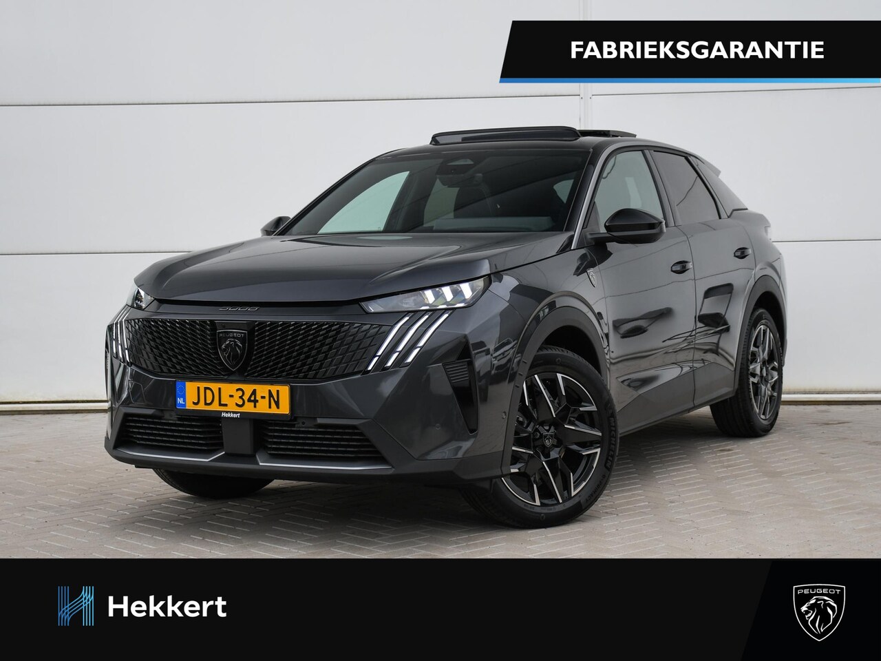 Peugeot 3008 - GT 1.2 Hybrid 145pk Automaat SCHUIF-DAK | 19''LM | DODE HOEK | PDC + 360° CAM. | DAB - AutoWereld.nl