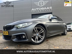 BMW 4-serie Gran Coupé - 418i High Executive M-Sport Automaat Frozen Grey NL-AUTO+NAP+PANORAMADAK+LEDER+FULL LED+GR