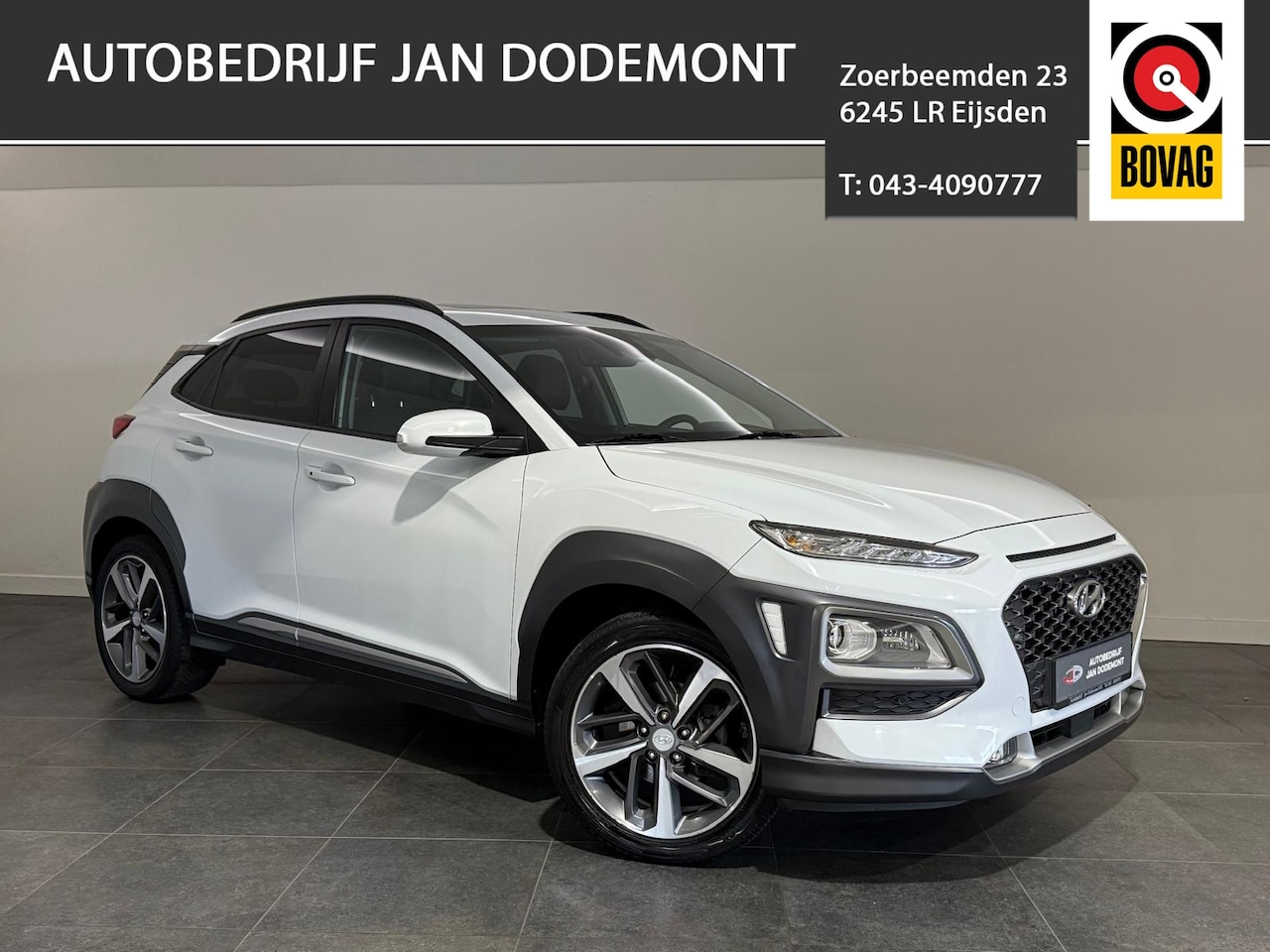 Hyundai Kona - 1.0 T-GDI 120pk 2WD Premium / Schuifdak / Full Options - AutoWereld.nl