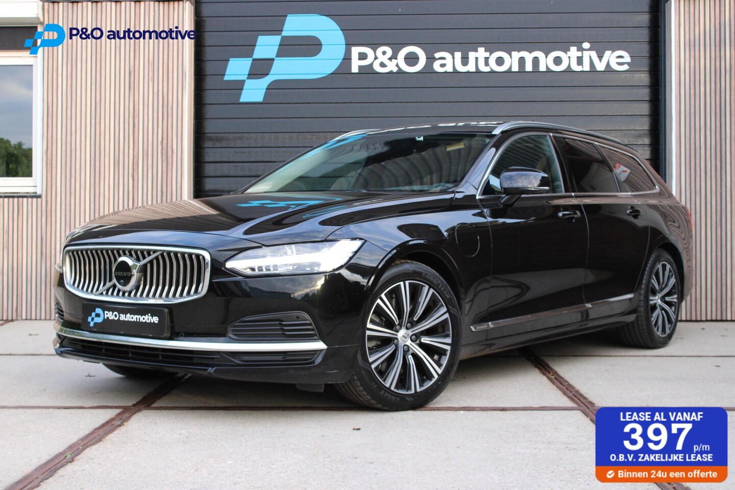 Volvo V90 - 2.0 T6 AWD Inscription H/K - PANO - TREKHAAK - ACC - AutoWereld.nl